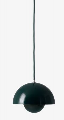 Flowerpot VP1 Pendelleuchte AndTradition 23 cm Dunkelgrün